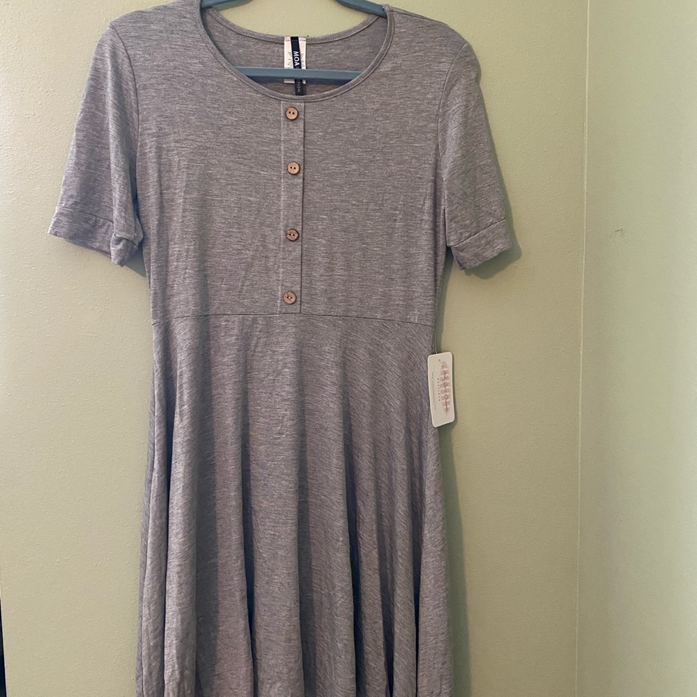 Gray Dress